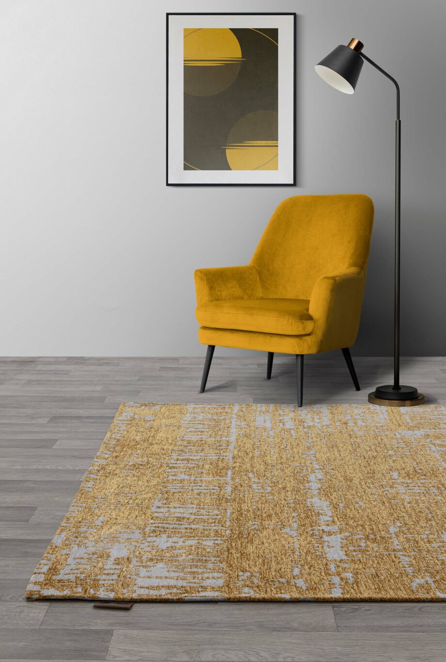 Asiatic matto Beau Gold interior new