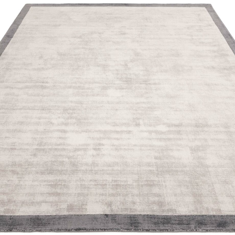 Asiatic matto Blade Border 08 Silver Grey 1