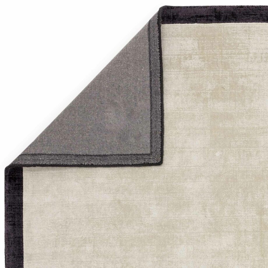 Asiatic matto Blade Border Putty Charcoal 3