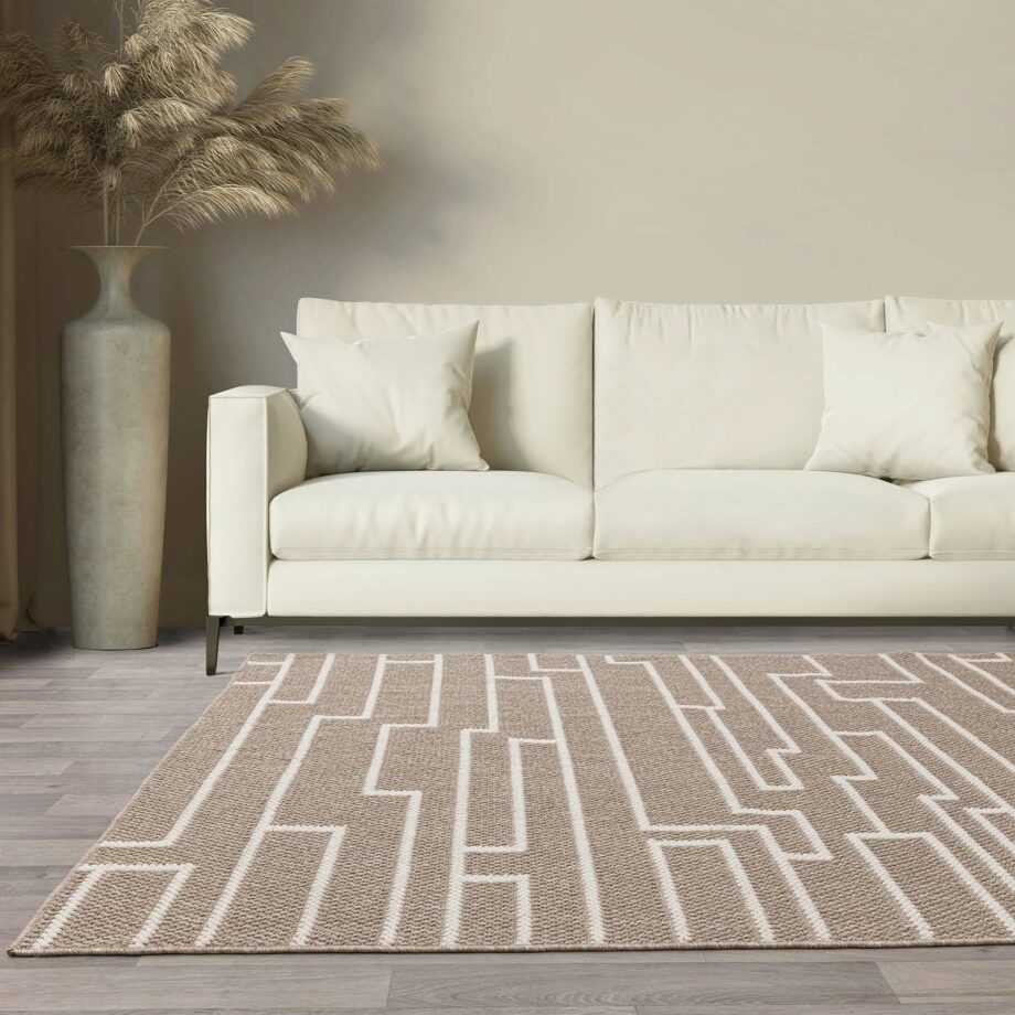 Asiatic matto Camber Track Sand interior square
