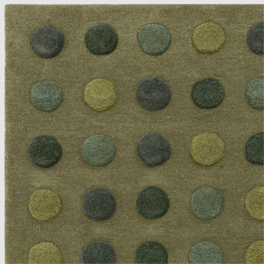 Asiatic matto Dotty Green 2