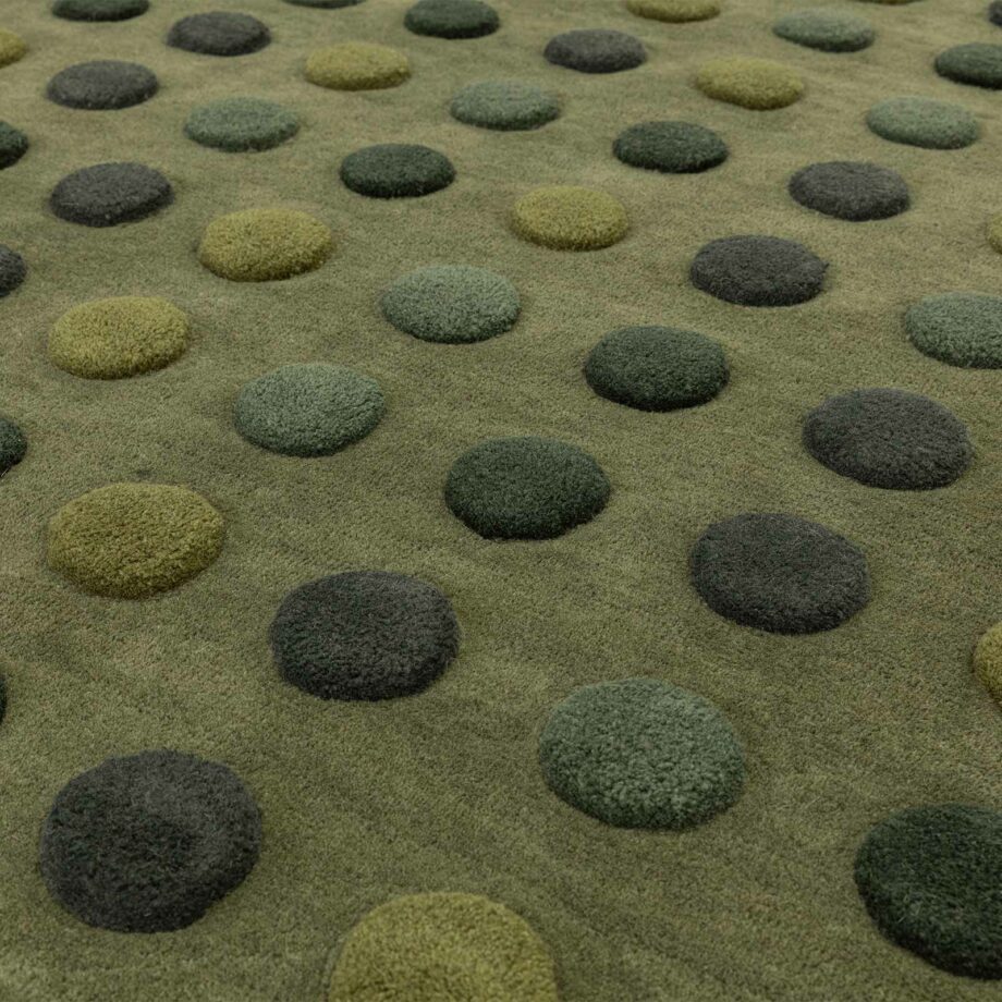 Asiatic matto Dotty Green 4