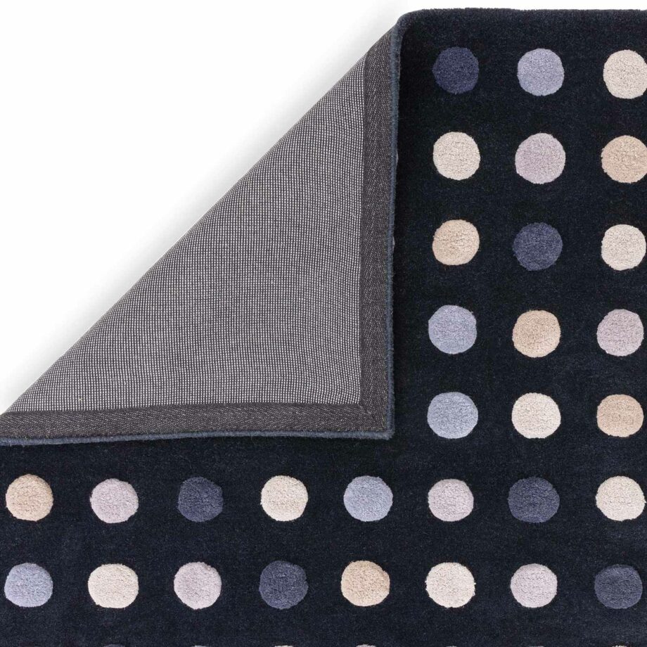 Asiatic matto Dotty Navy 3