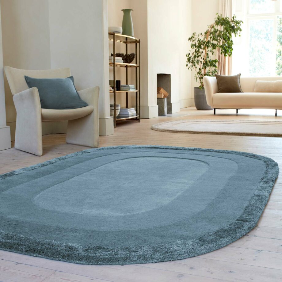 Asiatic matto Halo Denim interior square