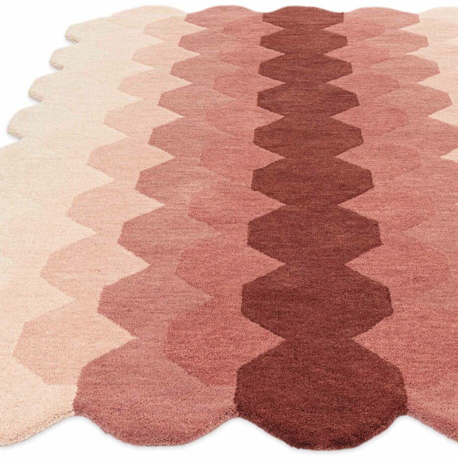 Asiatic matto Hive Pink 1