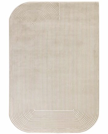 Asiatic matto Kuza Shape Gold Cream