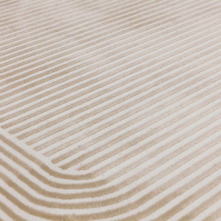 Asiatic matto Kuza Shape Gold Cream 4