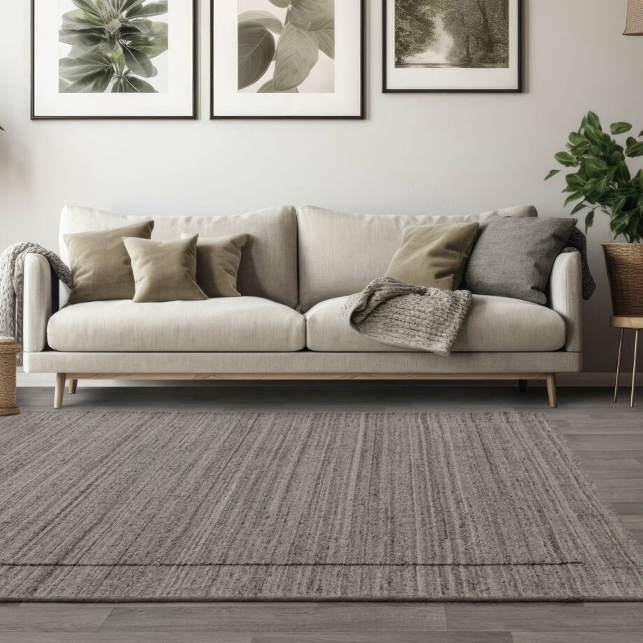 Asiatic matto Larson Charcoal interior