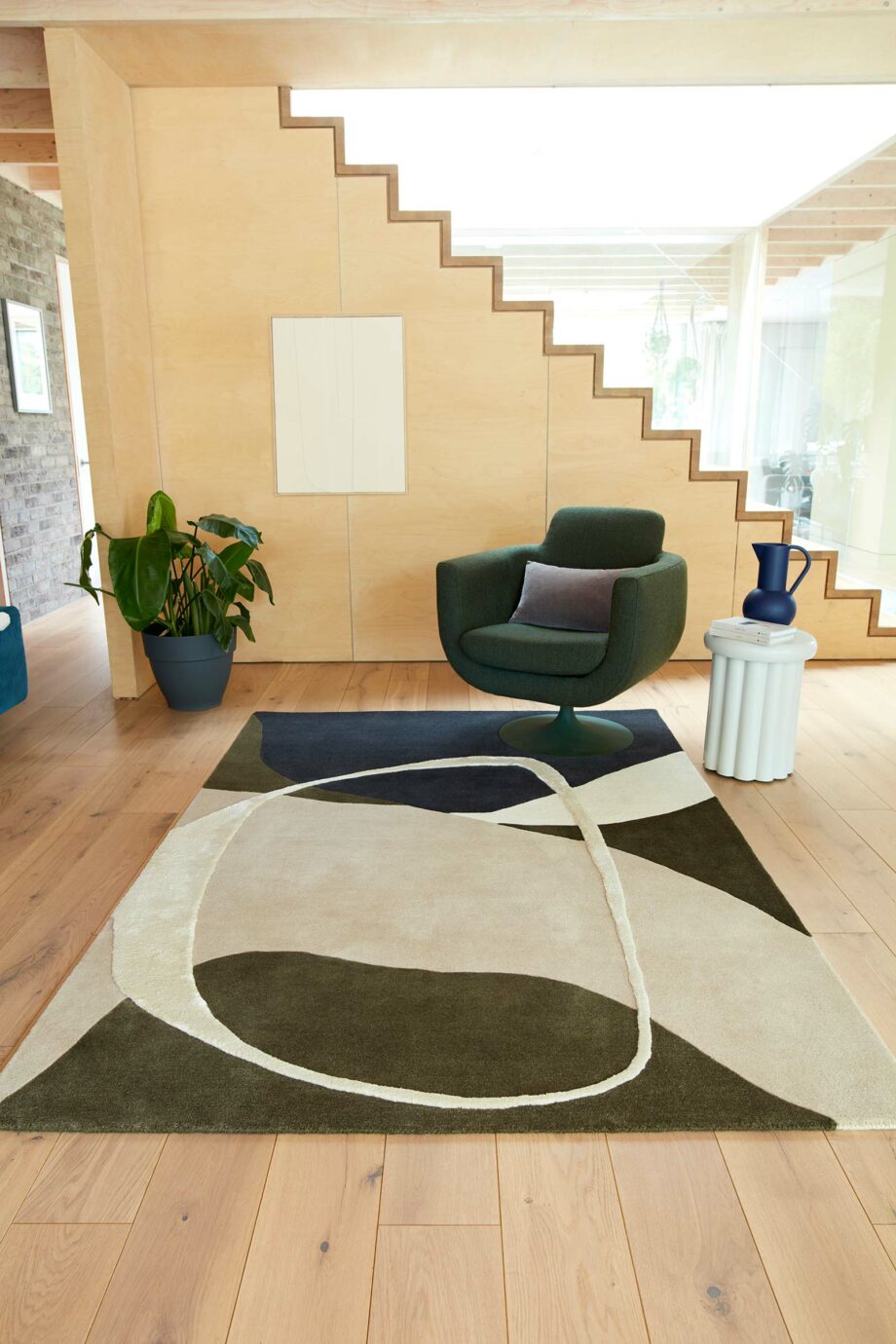 Asiatic matto Matrix 103 Signature Moss interior