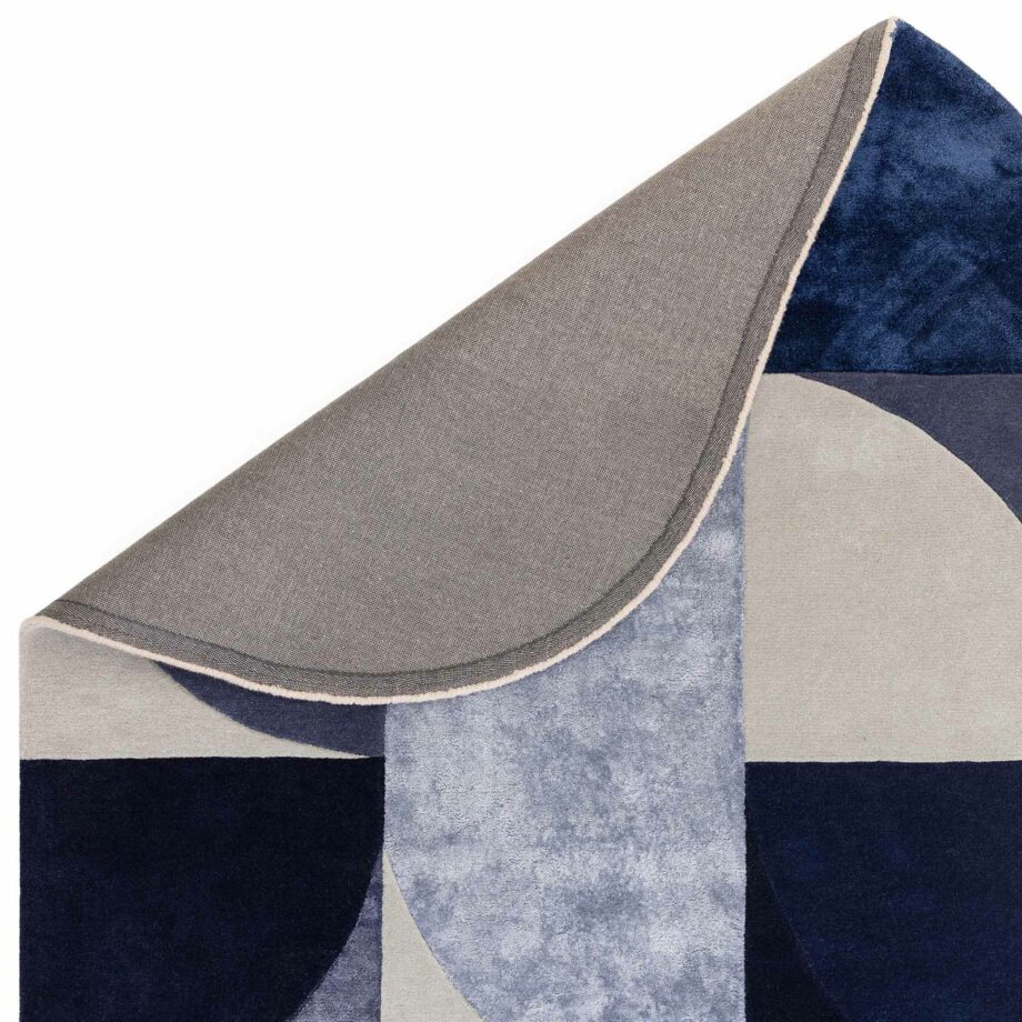 Asiatic matto Matrix 74 Oval Indigo 3