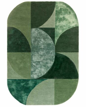 Asiatic matto Matrix 75 Oval Forest