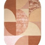 Asiatic matto Matrix 78 Oval Earth N
