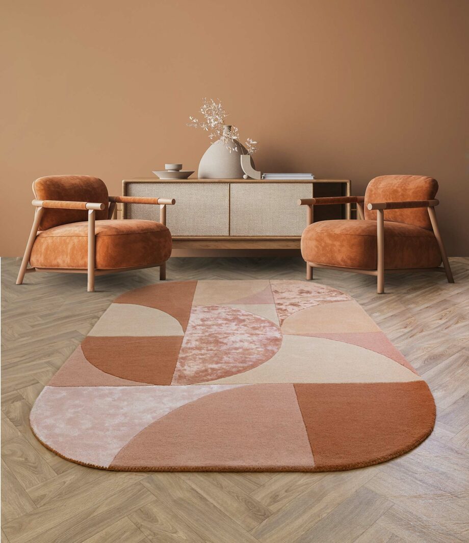 Asiatic matto Matrix 78 Oval Earth interior new