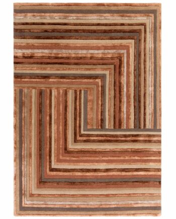 Asiatic matto Matrix 80 Network Terracotta