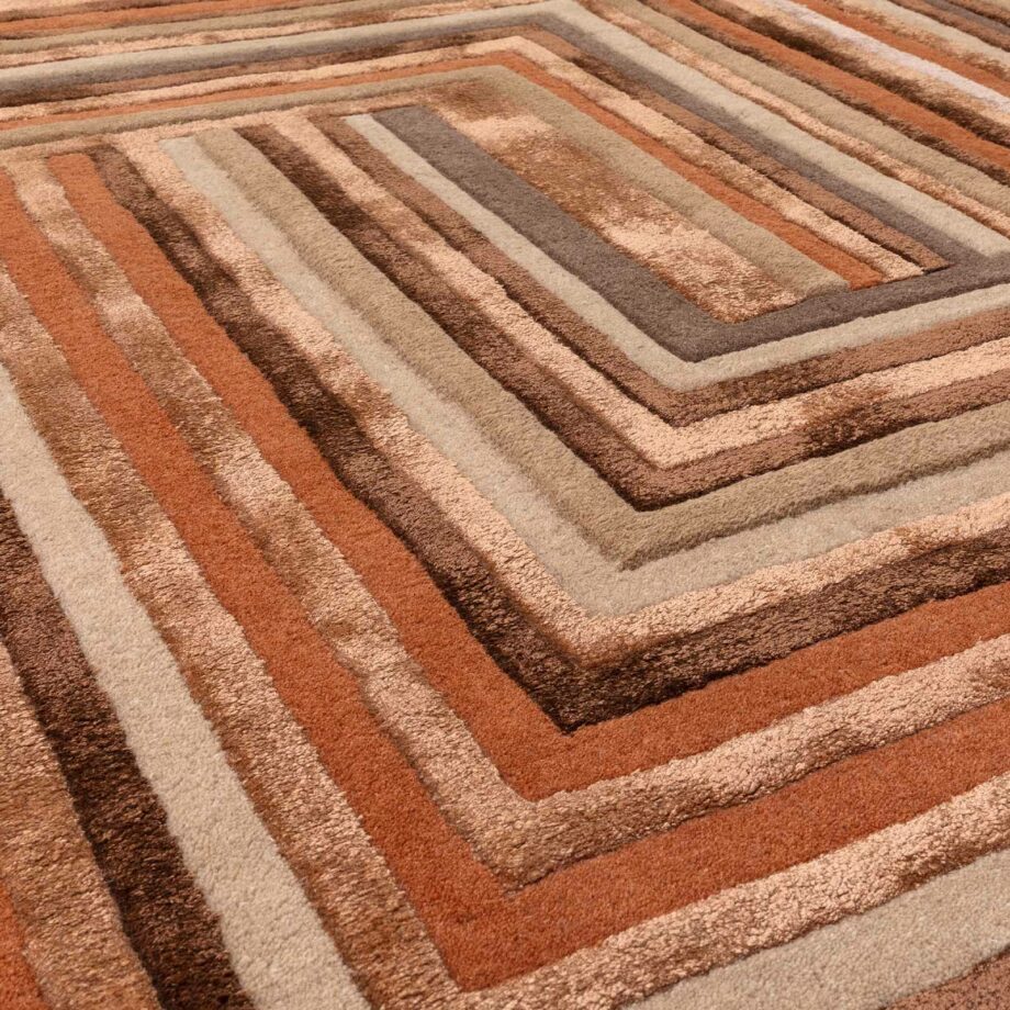 Asiatic matto Matrix 80 Network Terracotta 4