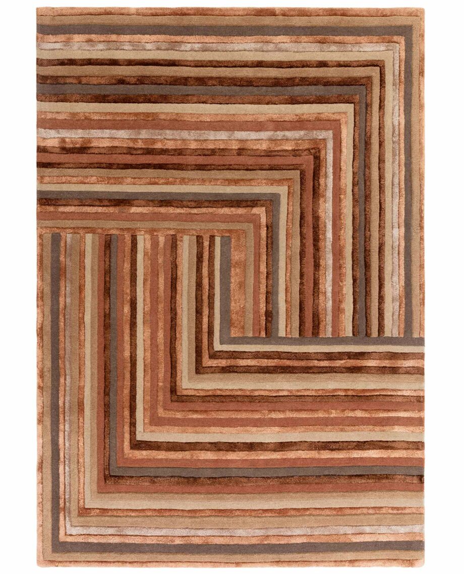Asiatic matto Matrix 80 Network Terracotta