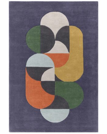 Asiatic matto Matrix 91 Statement Navy