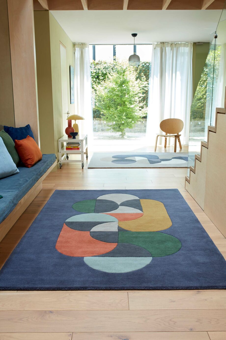 Asiatic matto Matrix 91 Statement Navy interior