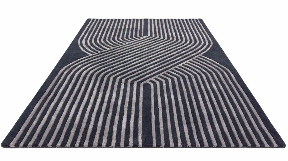 Asiatic matto Matrix 97 Solstice Navy 1 3D