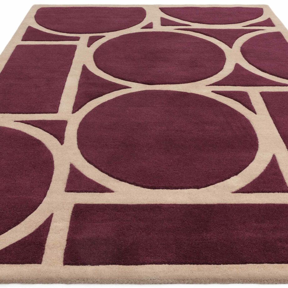 Asiatic matto Metro Plum 1