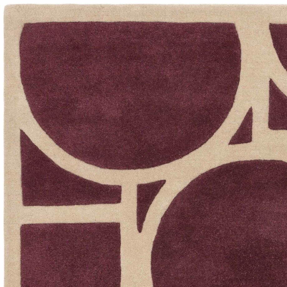 Asiatic matto Metro Plum 2