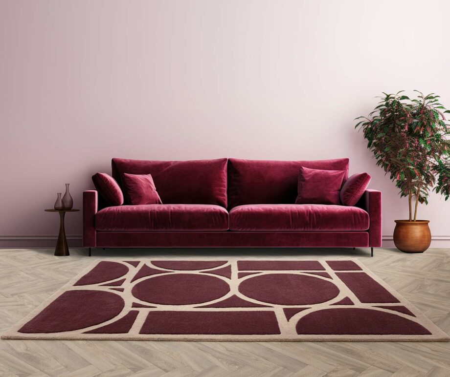 Asiatic matto Metro Plum interior new