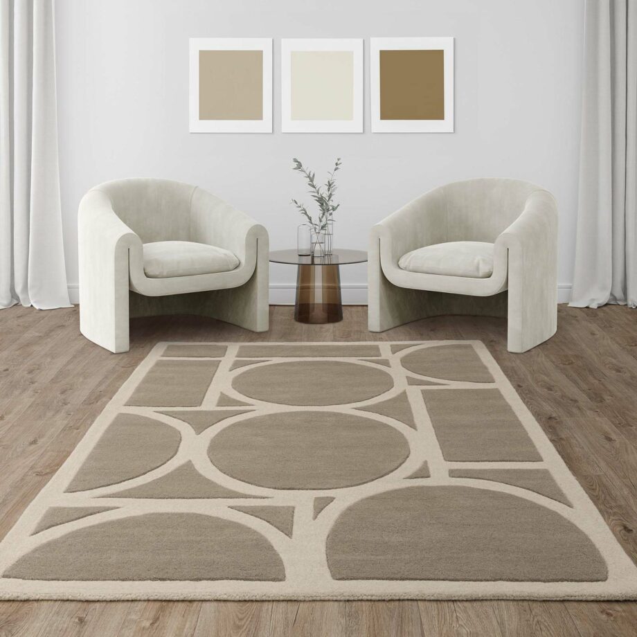 Asiatic matto Metro Taupe interior square