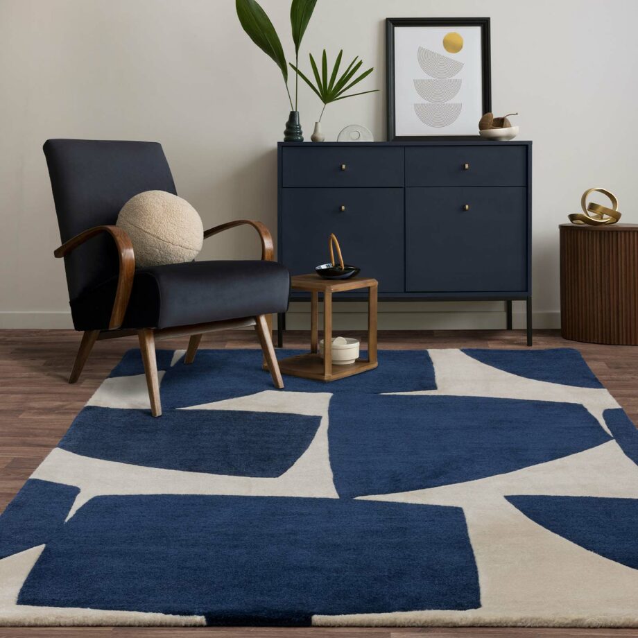 Asiatic matto Romy 03 Kite Bue interior square
