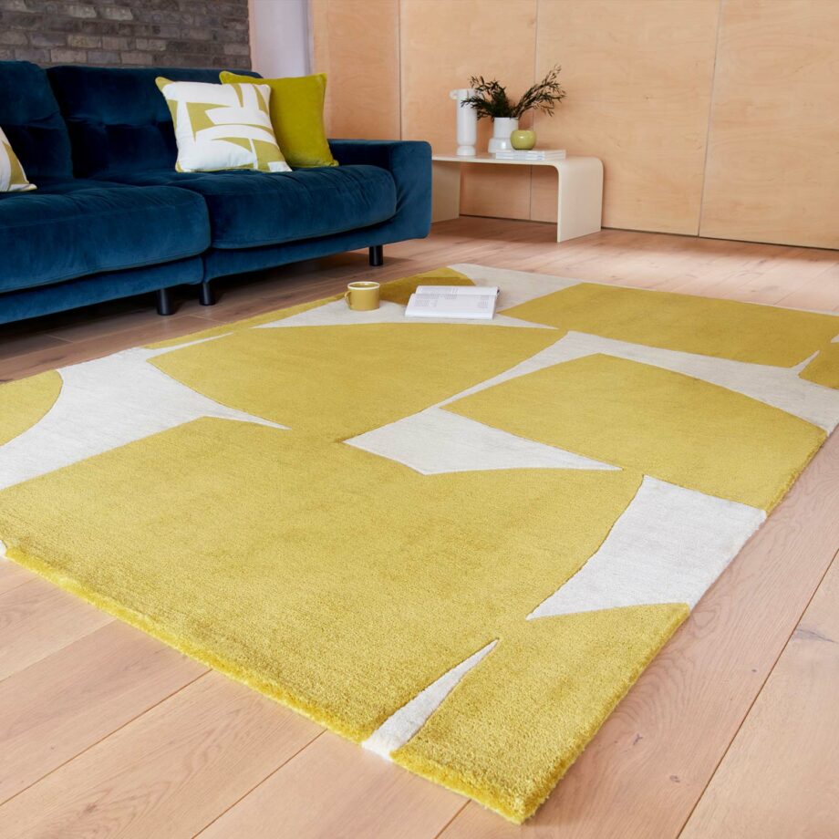 Asiatic matto Romy 06 Kite Chartreuse interior square