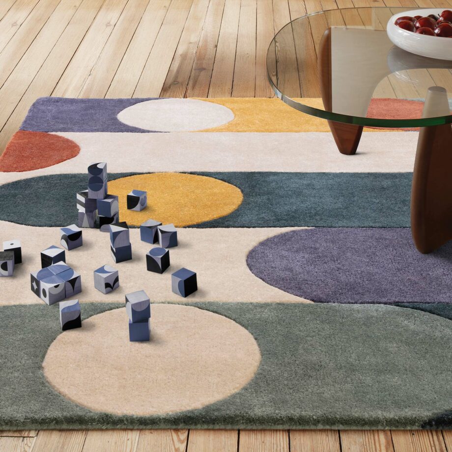 Asiatic matto Romy 07 Morse Multi interior square
