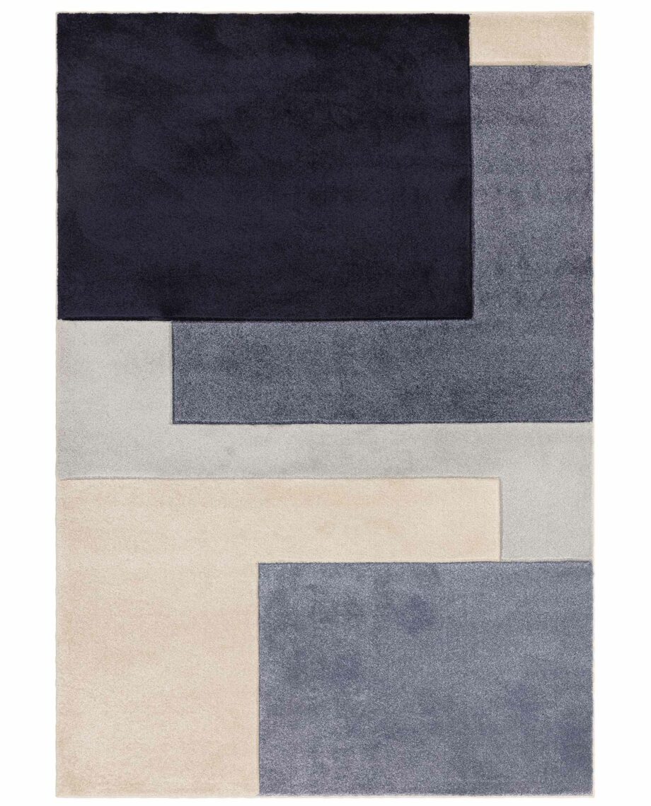 Asiatic matto Sketch SK13 Blocks Blue