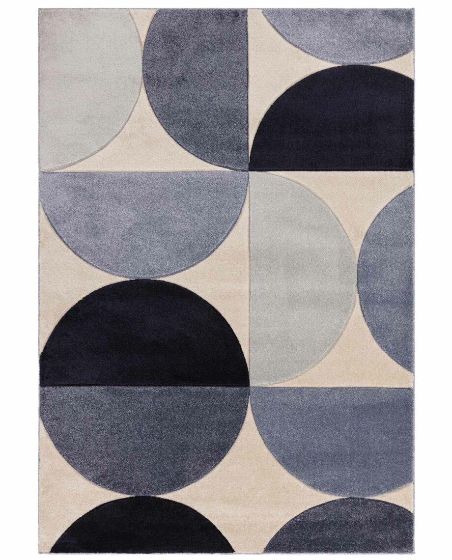Asiatic matto Sketch SK14 Curve Blue