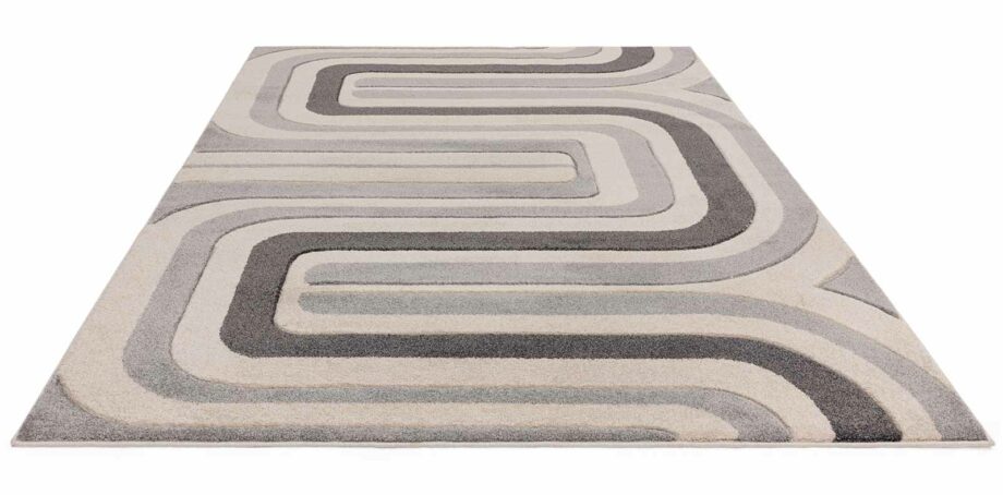 Asiatic matto Sketch SK17 Contour Grey 1 3D