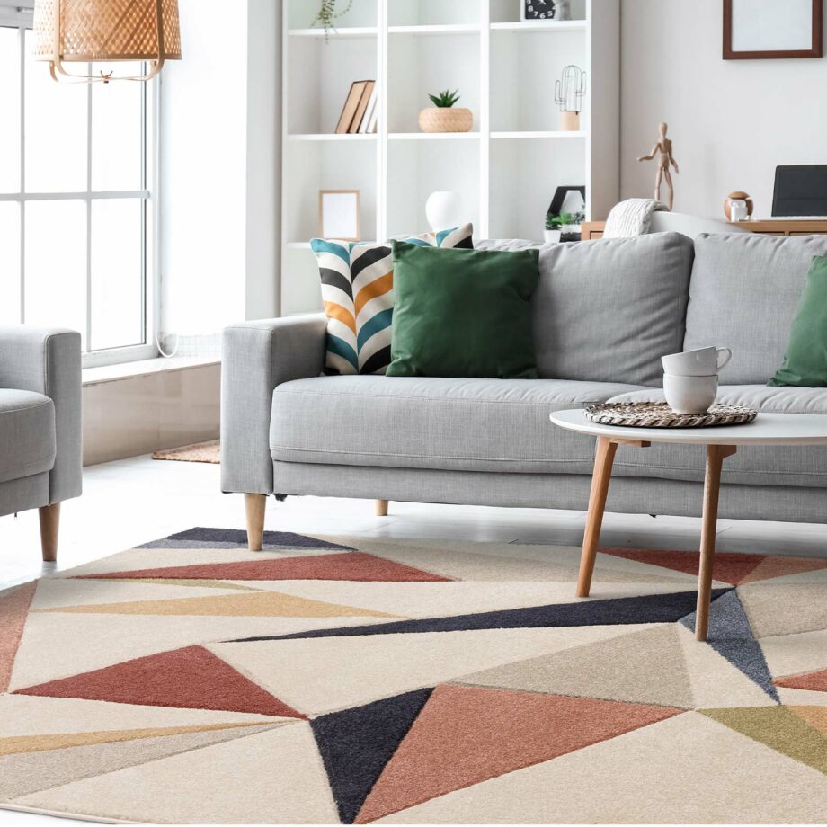Asiatic matto Sketch SK19 Kaleidoscope Multi interior square