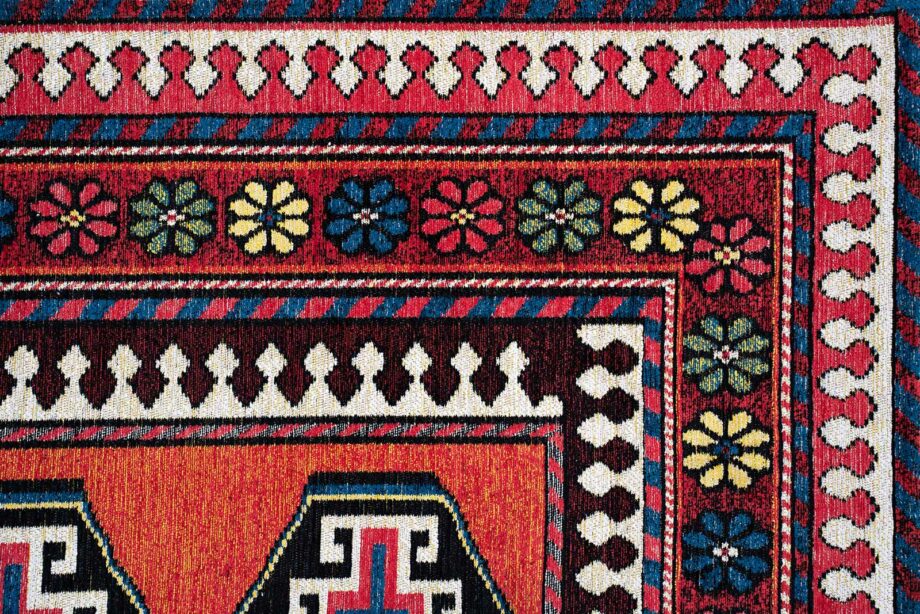 Louis De Poortere matto Antiquarian Antalia 9844 Red Mix zoom 5