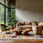 Louis De Poortere matto Antiquarian Suzani 9728 Origine Ambiance