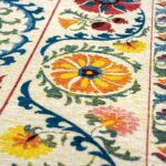 Louis De Poortere matto Antiquarian Suzani 9728 Origine zoom vertical