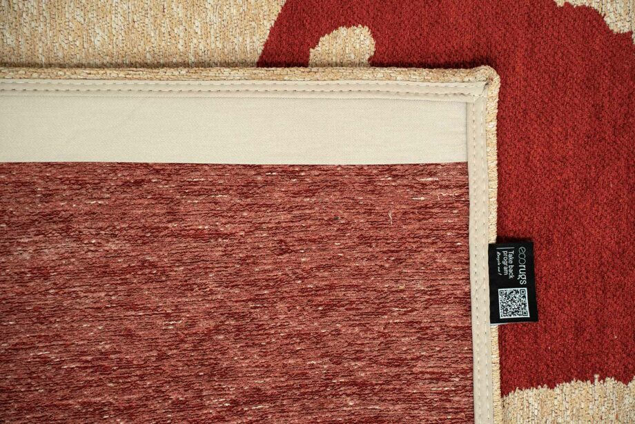 Louis De Poortere matto Craft Ribbon 9847 Imperial Red back