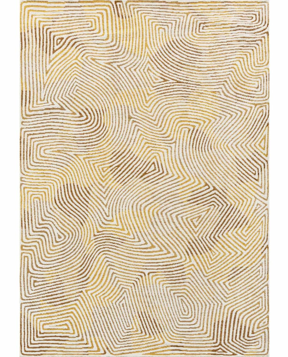 Louis De Poortere matto Meditation Coral 9799 Yellowhippy
