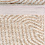Louis De Poortere matto Meditation Coral 9800 Indian Sand back
