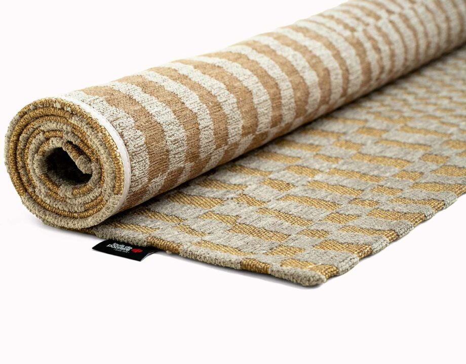 Louis De Poortere matto Structures Berber 9648 Erg roll
