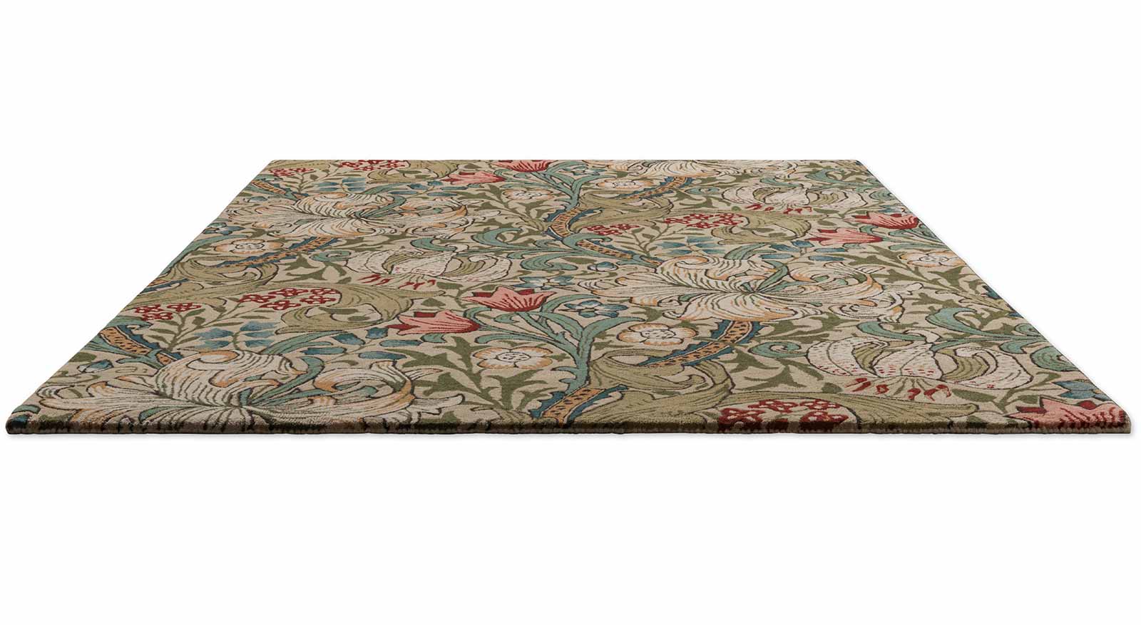 Morris Co Golden Lily Green Red 130107 D