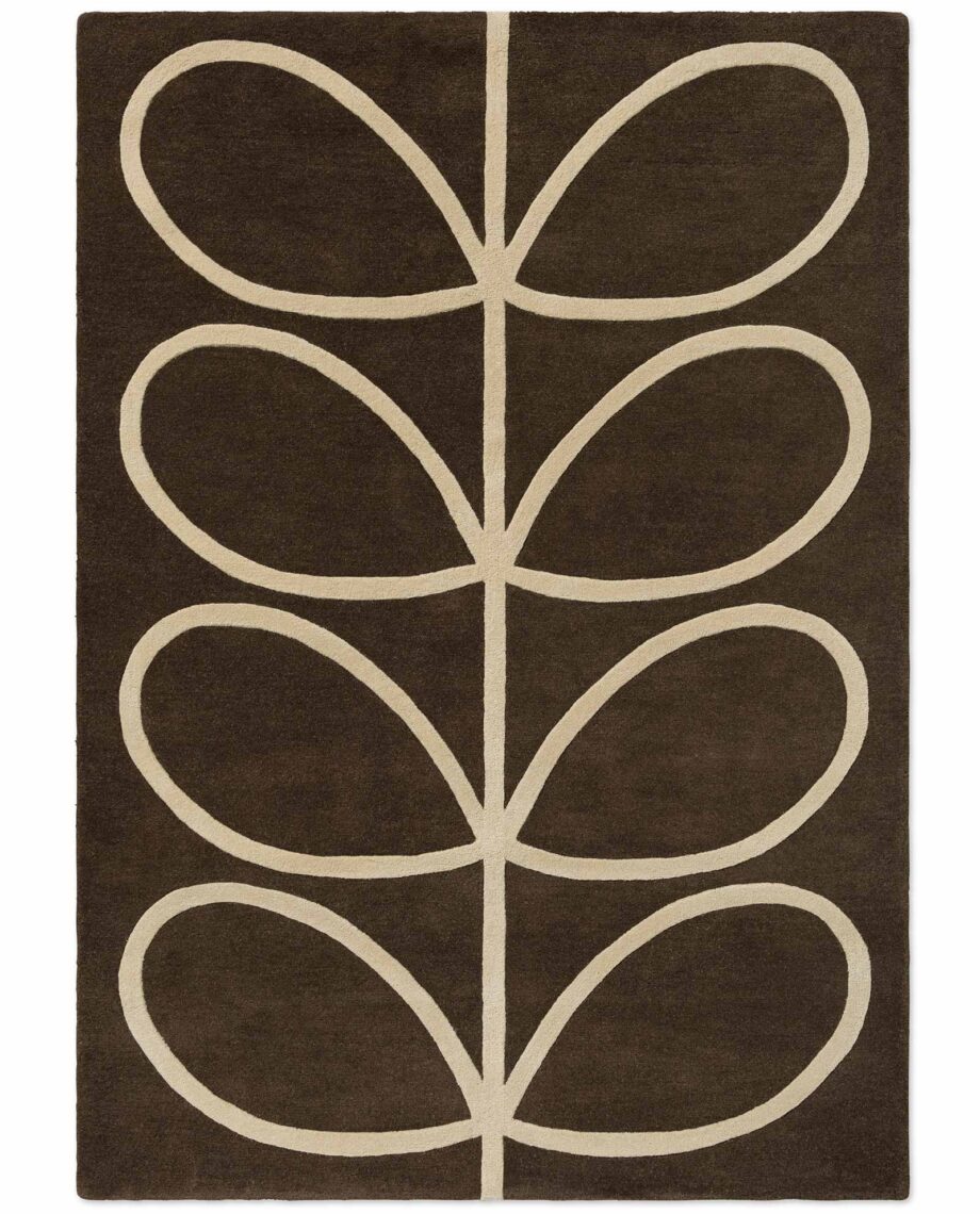 Orla Kiely Giant Linear Stem Walnut 059401 A