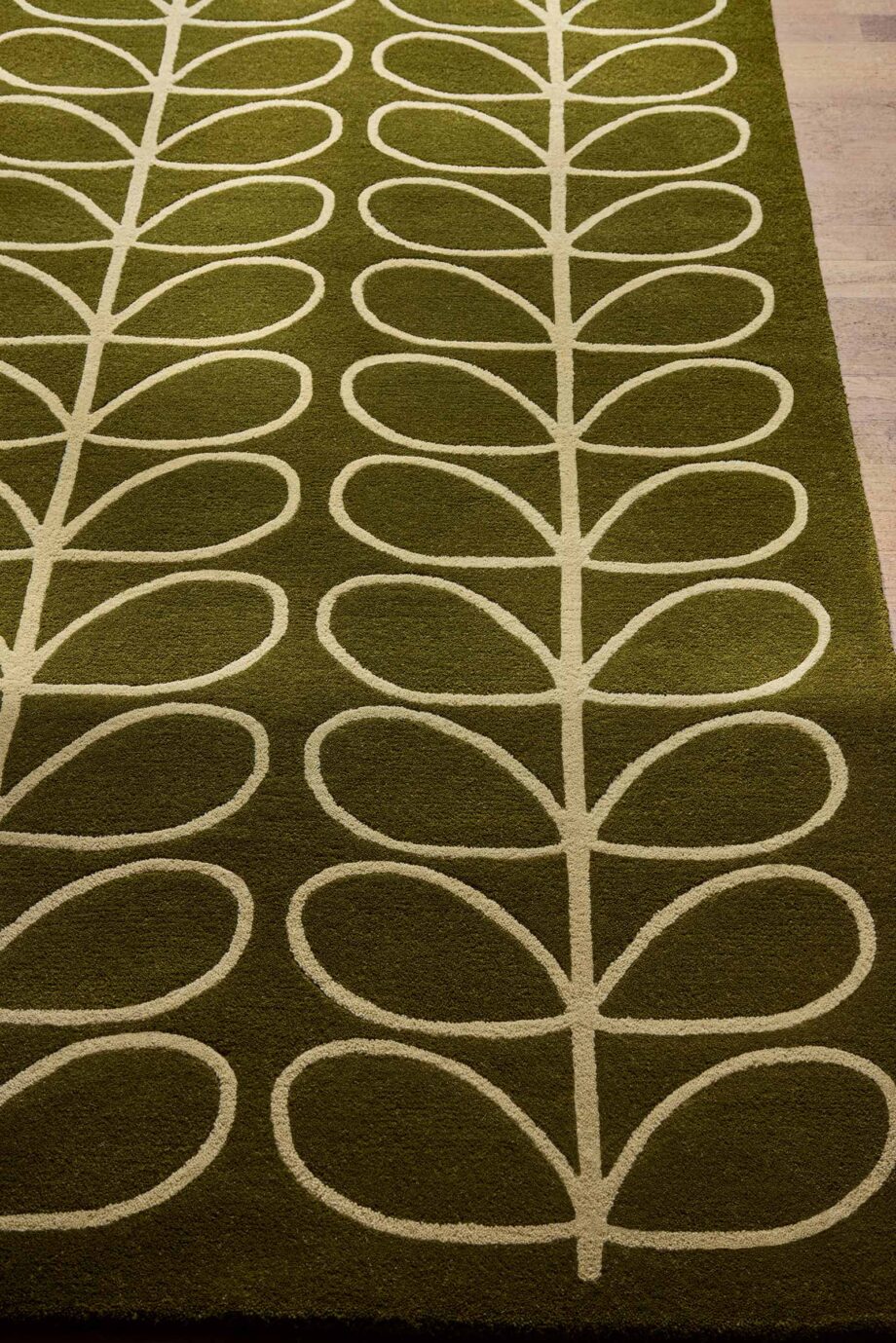 Orla Kiely Linear Stem Olive 060501 interior C