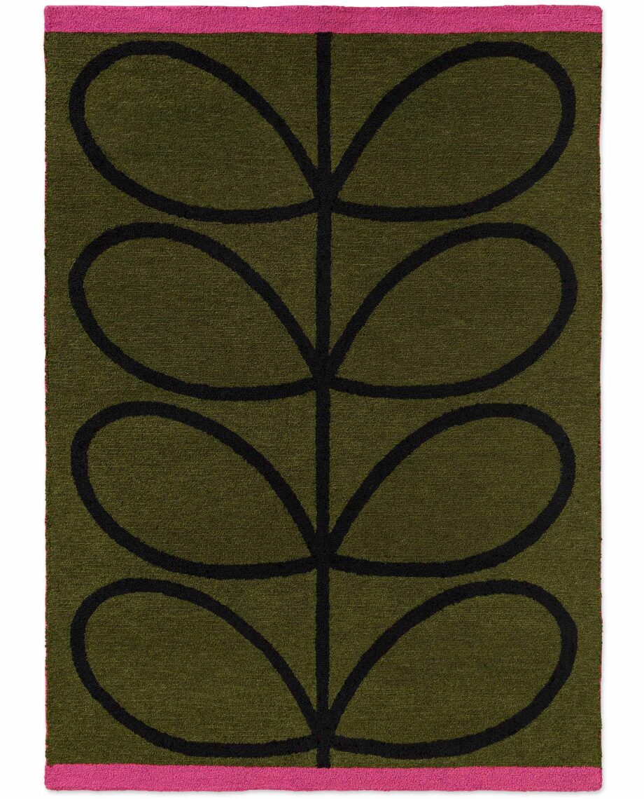 Orla Kiely Linear Stem Olive 464407 A outdoor