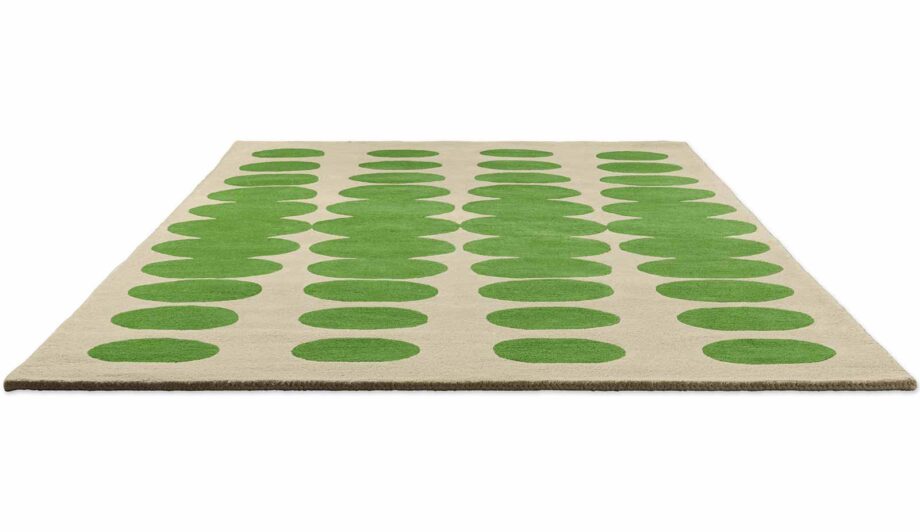 Orla Kiely Optical Oval Green cream 157707 D