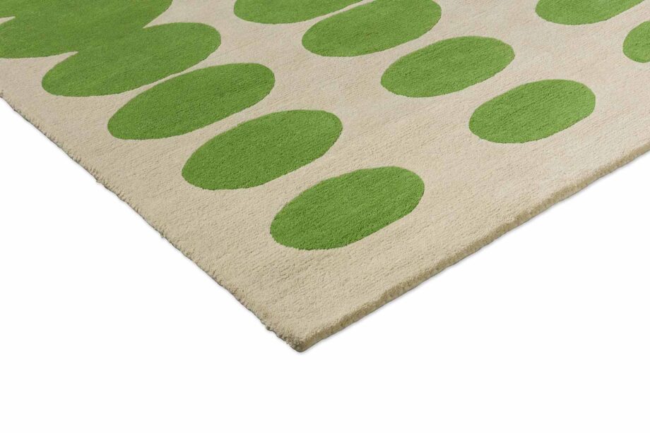 Orla Kiely Optical Oval Green cream 157707 E