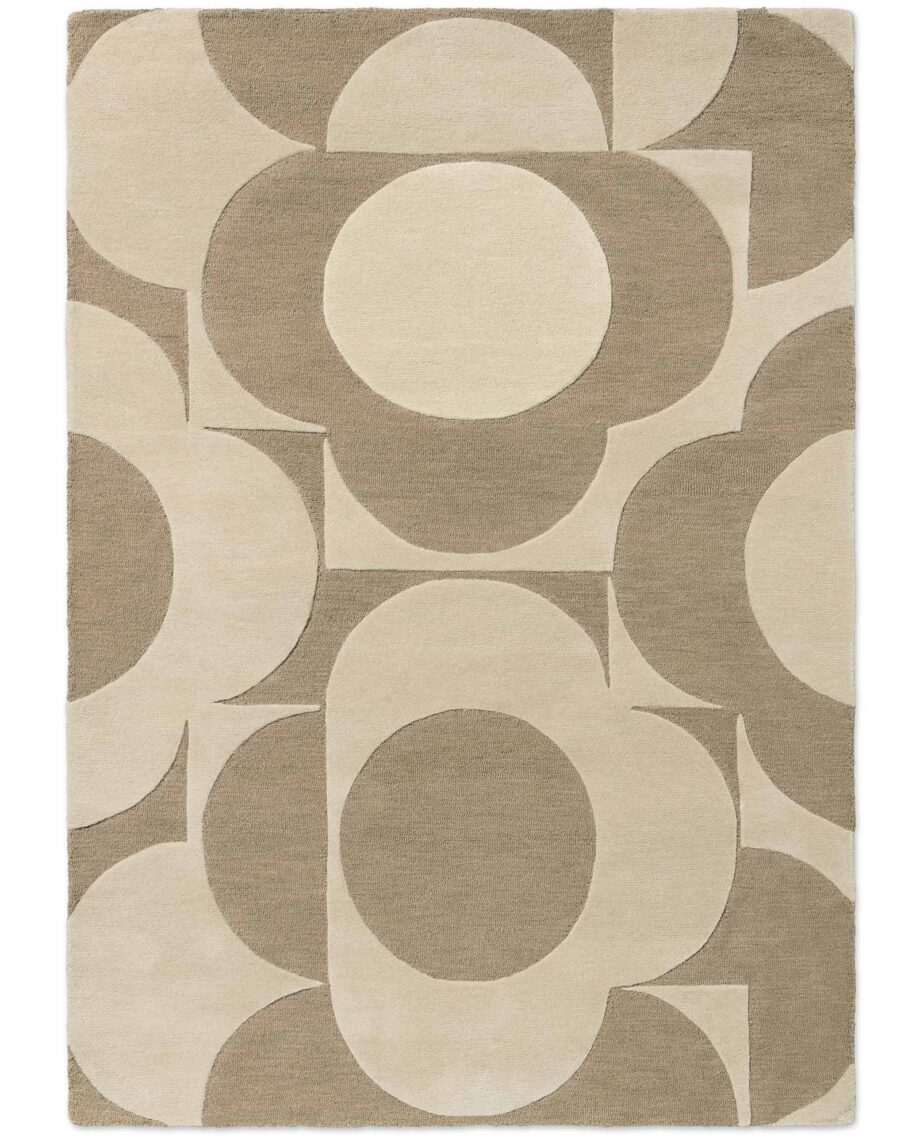 Orla Kiely Prism Flower Mushroom Ecru 158009 A