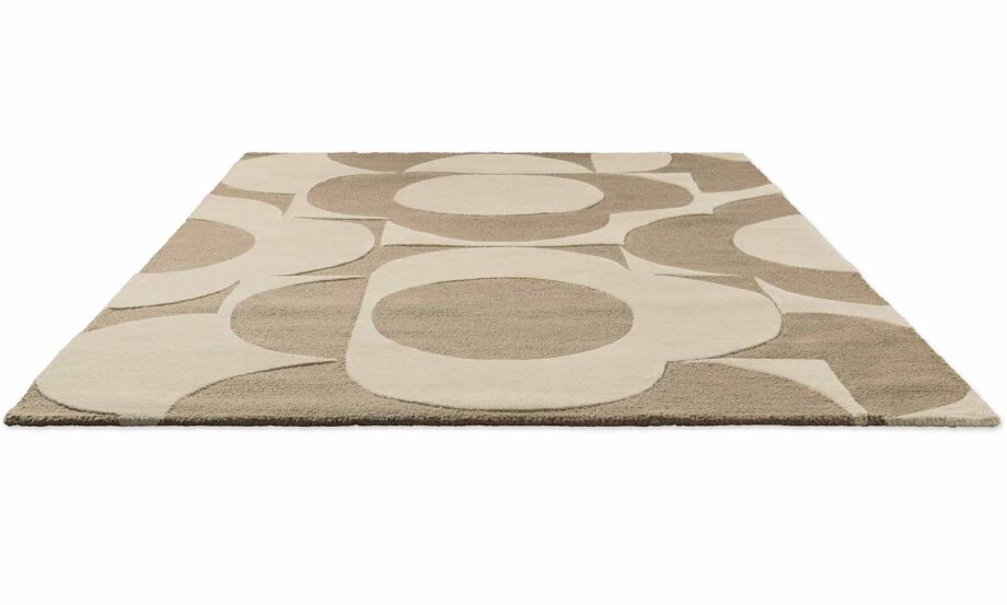 Orla Kiely Prism Flower Mushroom Ecru 158009 D