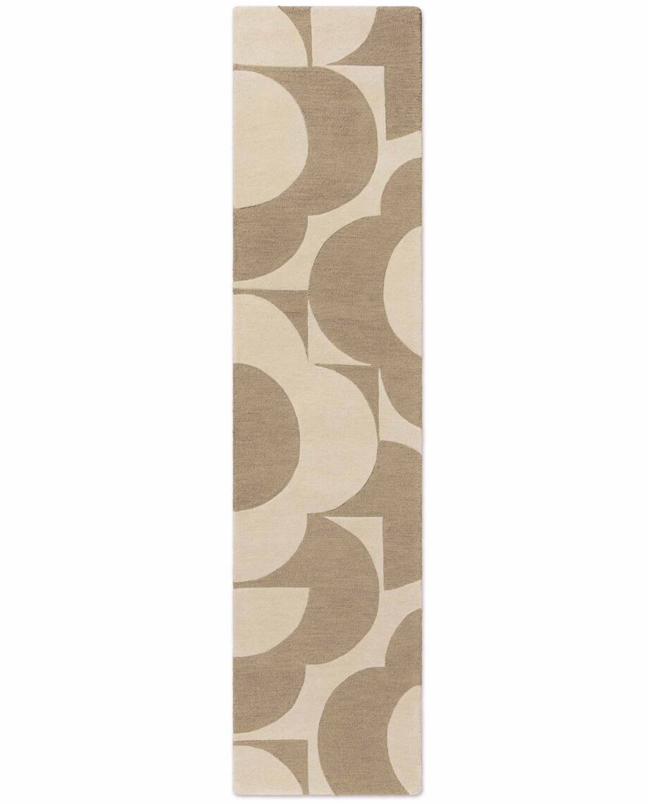 Orla Kiely Prism Flower Mushroom Ecru 158009 runner 300 A